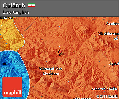 Political Map of Qelāteh