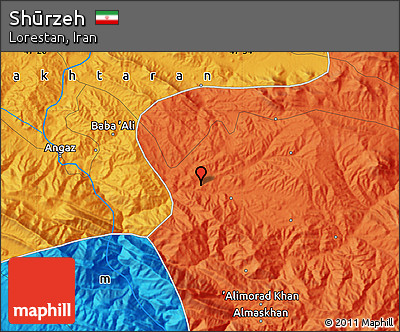 Political Map of Shūrzeh
