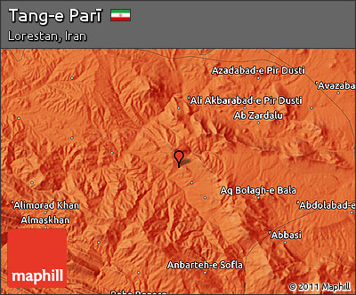 Political Map of Tang-e Parī