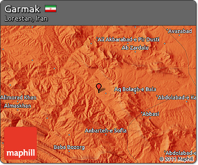 Political Map of Garmak