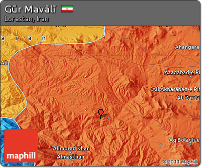 Political Map of Gūr Mavālī
