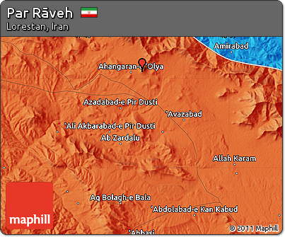 Political Map of Par Rāveh
