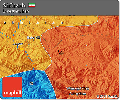 Political Map of Shūrzeh