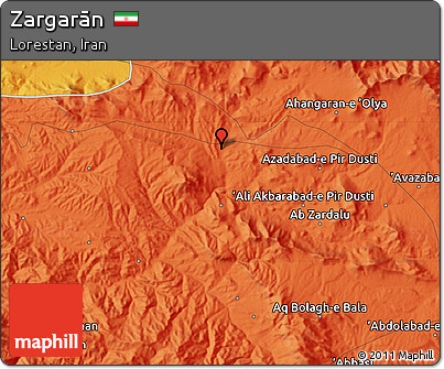 Political Map of Zargarān
