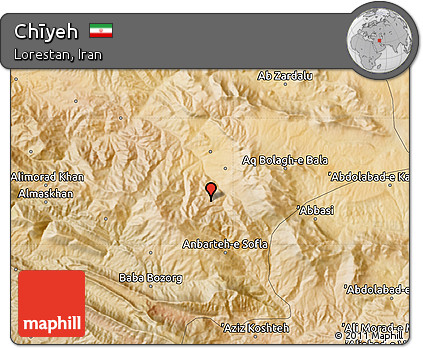 Satellite Map of Chīyeh