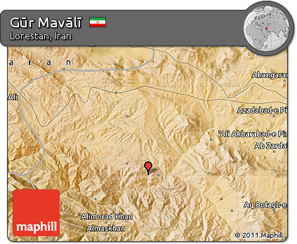 Satellite Map of Gūr Mavālī