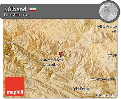 Satellite Map of Kūlband
