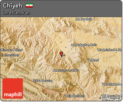Satellite Map of Chīyeh