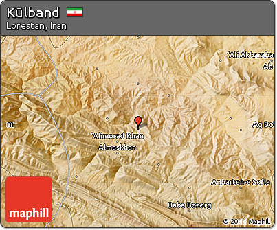 Satellite Map of Kūlband
