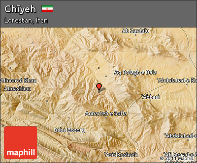 Satellite Map of Chīyeh