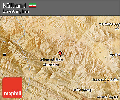 Satellite Map of Kūlband