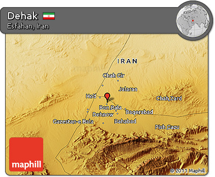 Physical 3D Map of Dehak