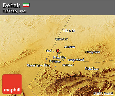 Physical 3D Map of Dehak