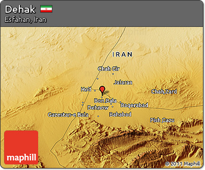 Physical 3D Map of Dehak