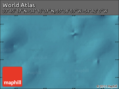 Satellite Map of the Area around 34° 0' 57" N, 55° 10' 29" W