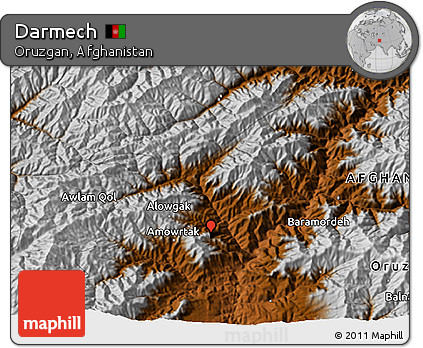 Physical 3D Map of Darmech