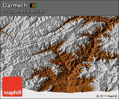 Physical 3D Map of Darmech