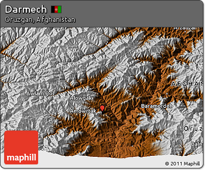 Physical 3D Map of Darmech