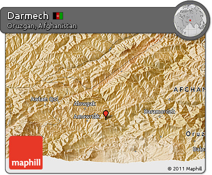 Satellite 3D Map of Darmech