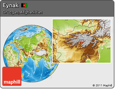 Physical Location Map of Eynak