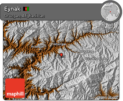 Physical Map of Eynak