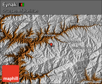 Physical Map of Eynak