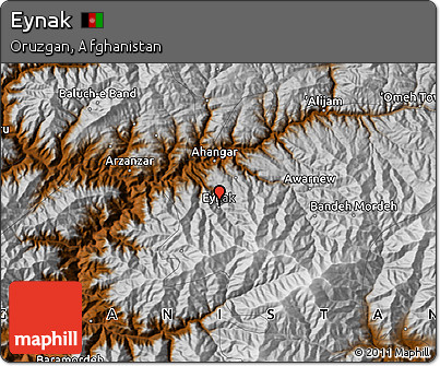 Physical Map of Eynak