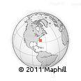 Outline Map of the Area around 34° 0' 57" N, 73° 1' 30" W, rectangular outline