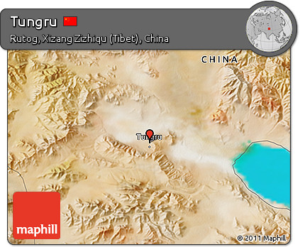 Satellite 3D Map of Tungru