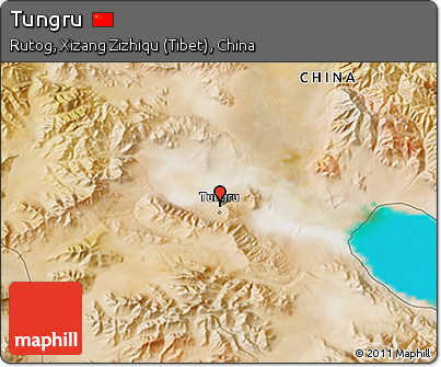 Satellite 3D Map of Tungru