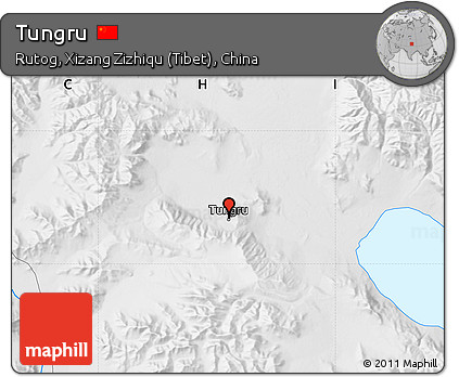 Physical Map of Tungru