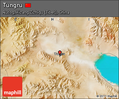 Satellite Map of Tungru