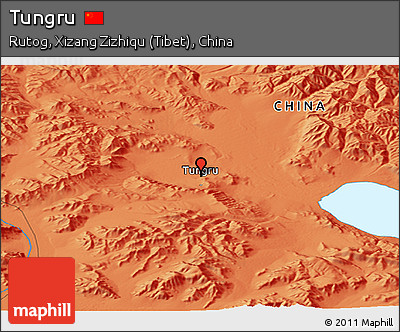 Political Panoramic Map of Tungru
