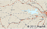 Shaded Relief Map of Chapin