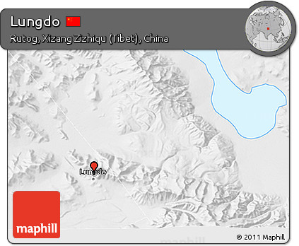 Physical 3D Map of Lungdo