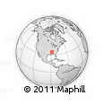 Outline Map of the Area around 34° 0' 57" N, 88° 19' 29" W, rectangular outline