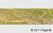 Satellite Panoramic Map of the area around 34° 0' 57" N, 94° 25' 30" E