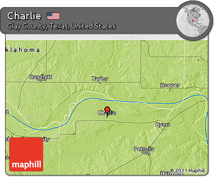 Physical 3D Map of Charlie