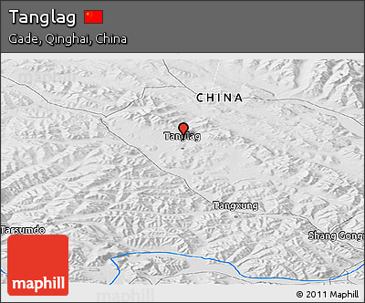 Physical Panoramic Map of Tanglag