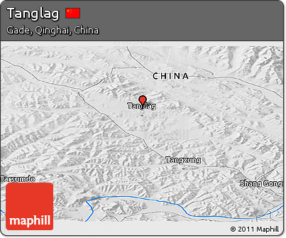 Physical Panoramic Map of Tanglag