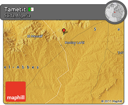 Physical Map of Tametit