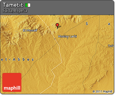 Physical Map of Tametit