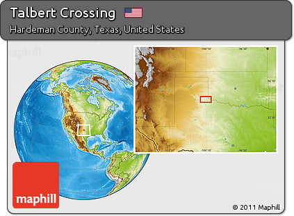 Physical Location Map of Talbert Crossing