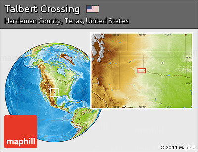 Physical Location Map of Talbert Crossing