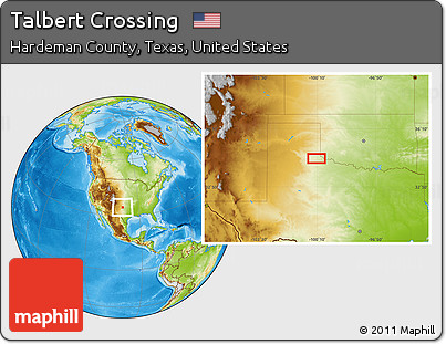 Physical Location Map of Talbert Crossing