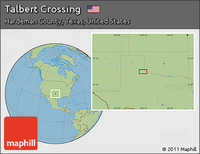 Savanna Style Location Map of Talbert Crossing