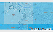 Political 3D Map of the area around 34° 28' 56" N, 101° 4' 29" W