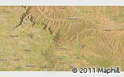 Satellite 3D Map of the area around 34° 28' 56" N, 101° 4' 29" W