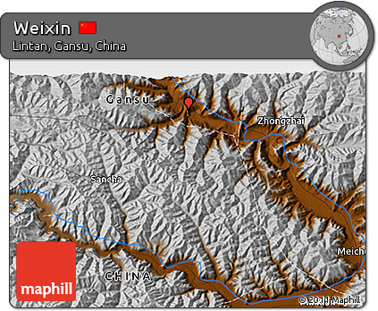 Physical 3D Map of Weixin