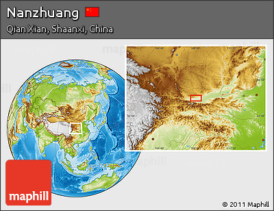 Physical Location Map of Nanzhuang